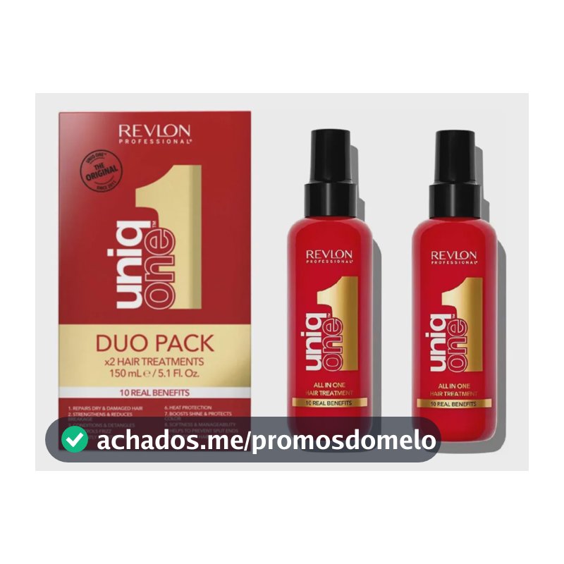Pack X2 Unidades Unique One Revlon Professional Tudo Em Um