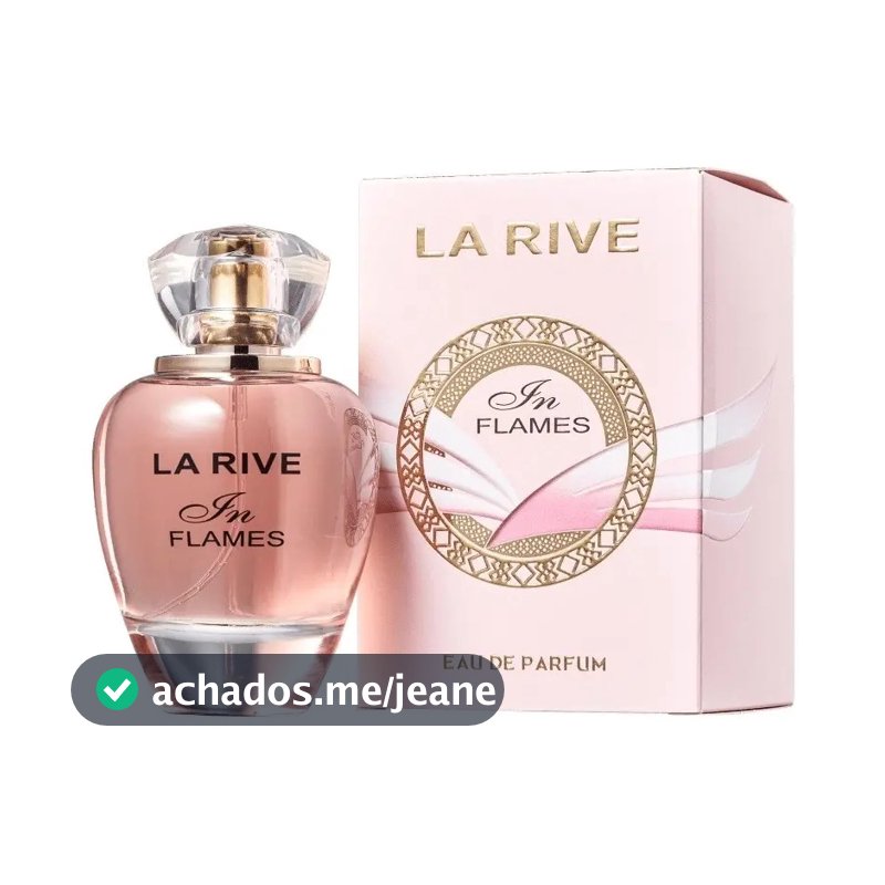 Perfume Feminino In Flames Eau De Parfum 90ml La Rive