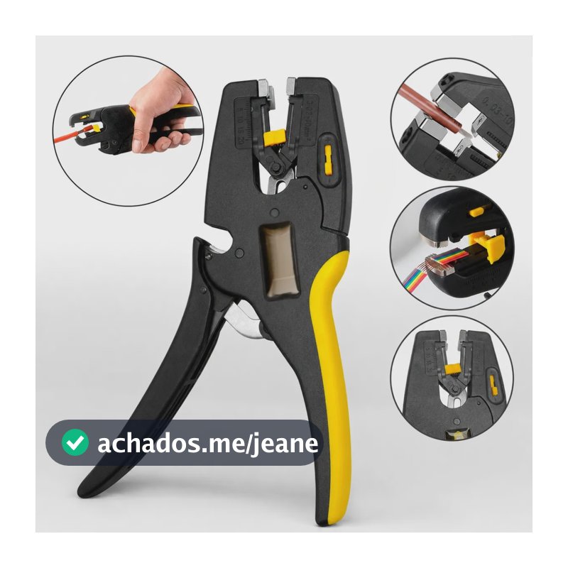 Alicate Decapador Cortador De Fios Profissional 0,03 A 10mm