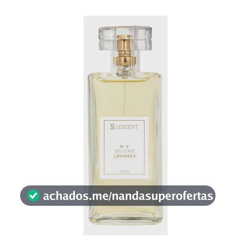 Perfume Deo Colônia Lescent N2 Delicate Londres 100ml Feminino
