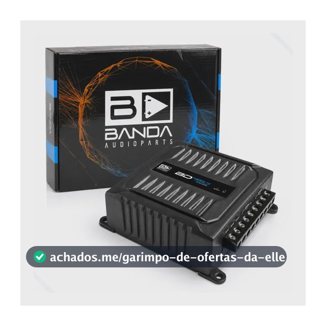Modulo Amplificador Banda Bd 400.4 400x4 Mono Estéreo 2 Ohms