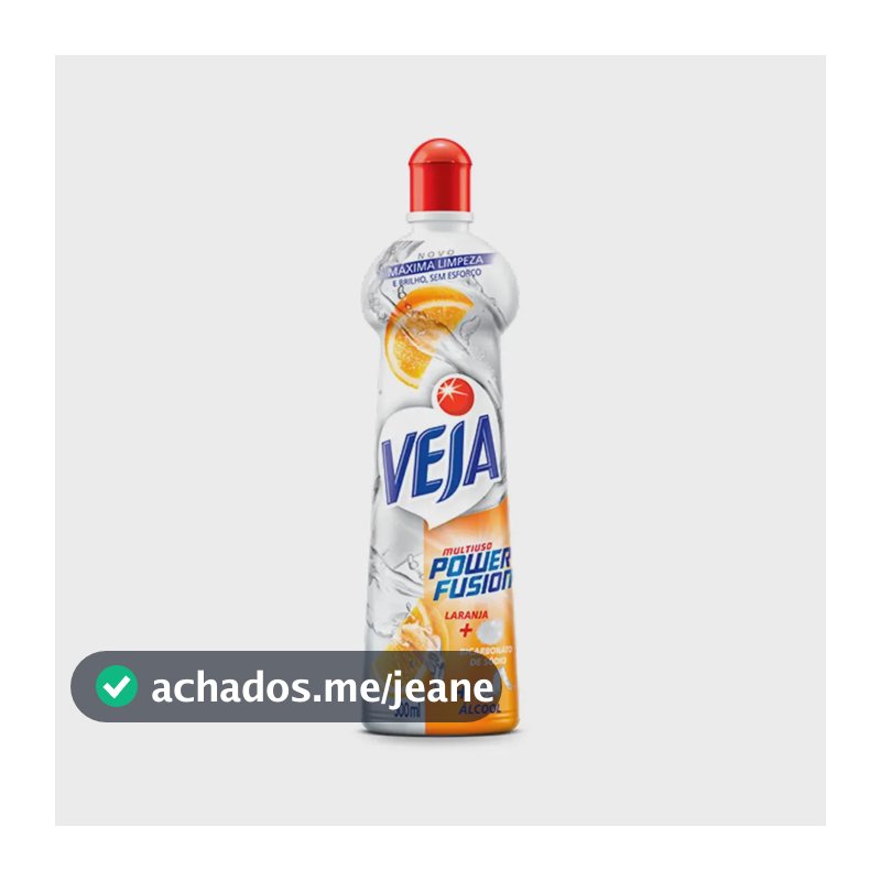Limpador Multiuso Veja Power Fusion Laranja 500ml