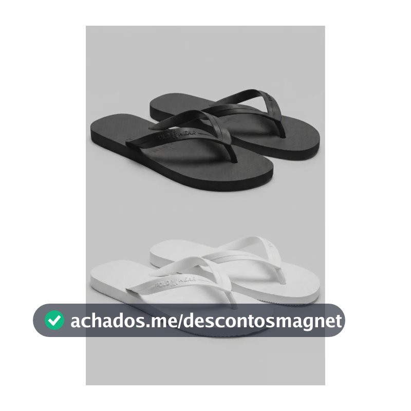 Kit 2 Chinelos Antiderrapantes Polo Wear Original Sortido 43/44