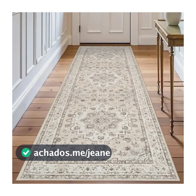Tapete Lavável 60x300 Cm Para Entrada, Sala E Corredor