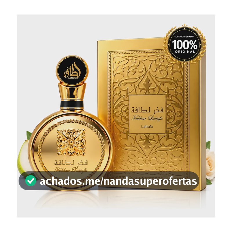 Perfume Árabe Lattafa Fakhar Gold 100ml