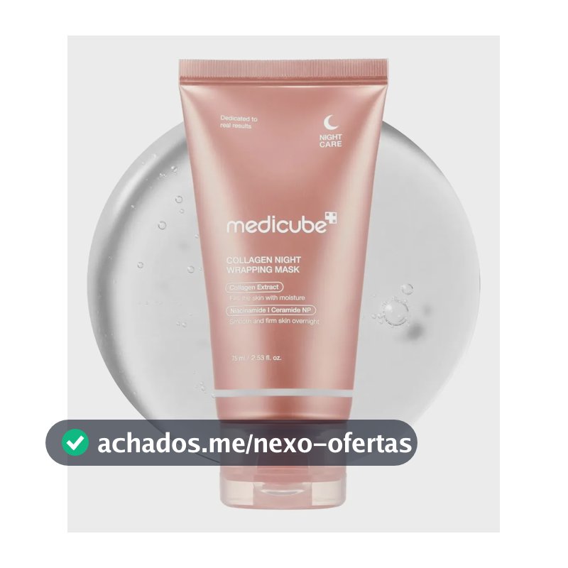 Máscara Facial Medicube Colágeno Night Wrapping 75ml