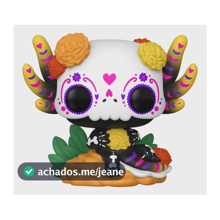 Boneco Funko Dia Dos Mortos Axolote 13301