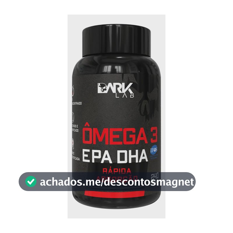 Ômega 3 Epa Dha 240 Cápsulas Dark Lab
