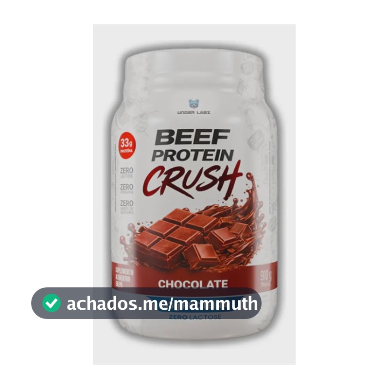 Beef Protein Crush Chocolate 910g - Under Labz Chocolate