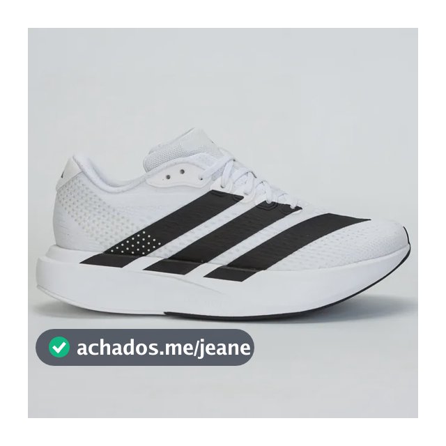 Tênis adidas Adizero Pacer Feminino Corrida Branco/preto Liso 36 Br