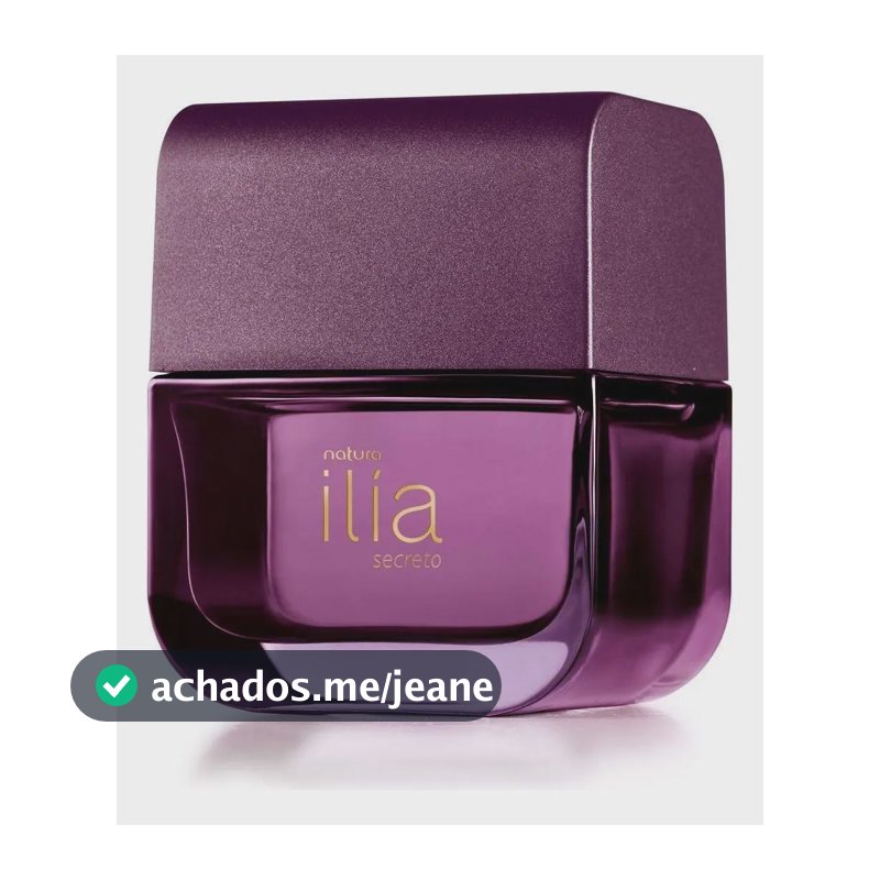 Deo Parfum Natura Ilía Secreto Feminino 50 Ml