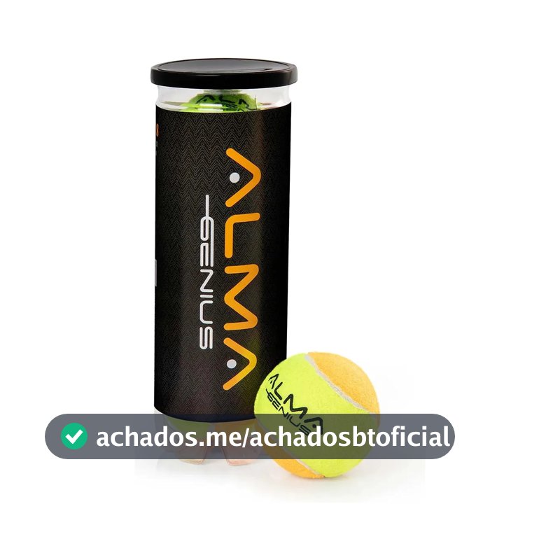 Kit Com 3 Bolas Beach Tennis Stage 2 Pro Alma Genius