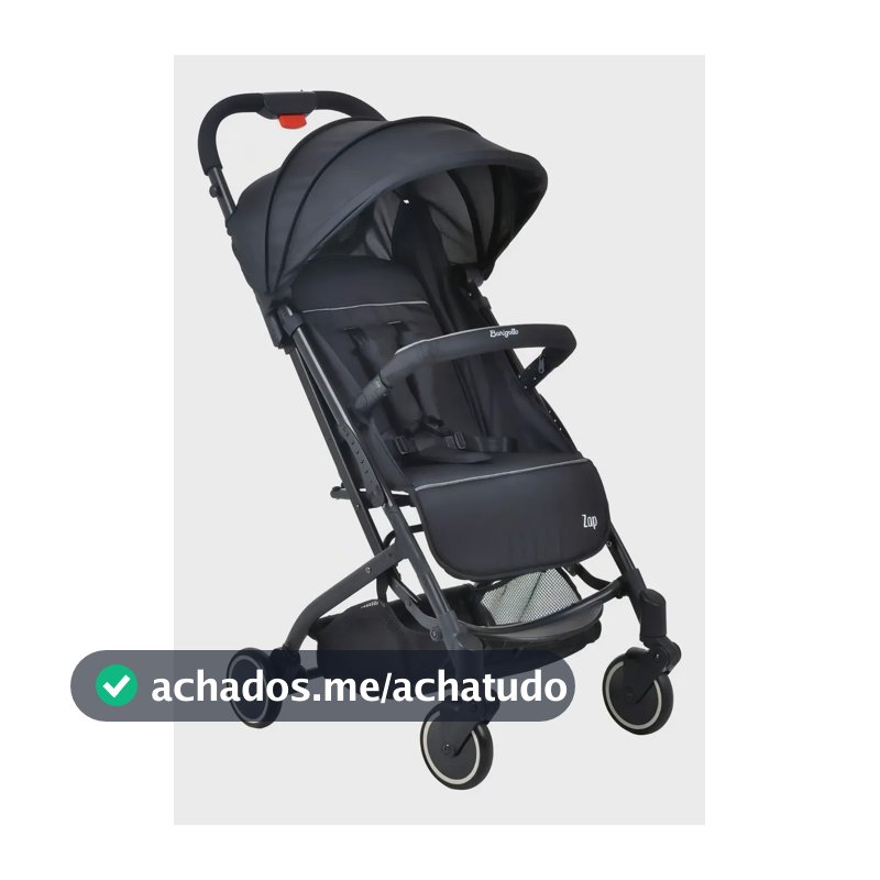 Carrinho De Bebê de Passeio Burigotto Zap Preto