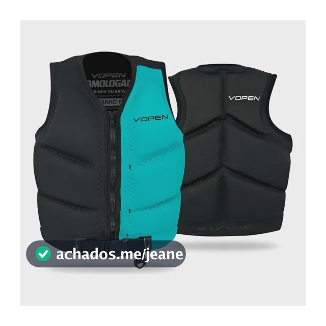 Homologado Colete Salva Vidas P/ Jet Sky Flutuante Adulto