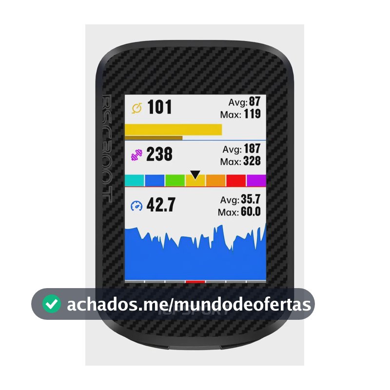 Gps Igpsport Bsc300t Ciclocomputador Bike Touch Screen Preto