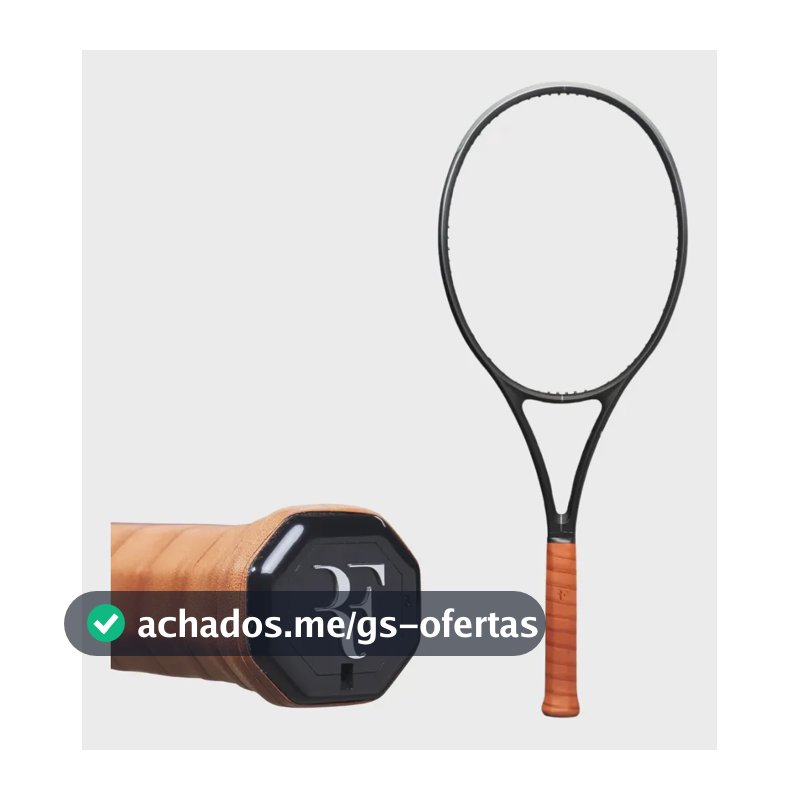 Raq Tênis Rf 01 300g Aro 98 Colab Roger Federer Adulto 16x19 Cor Preto Tamanho Da Empunhadura L4