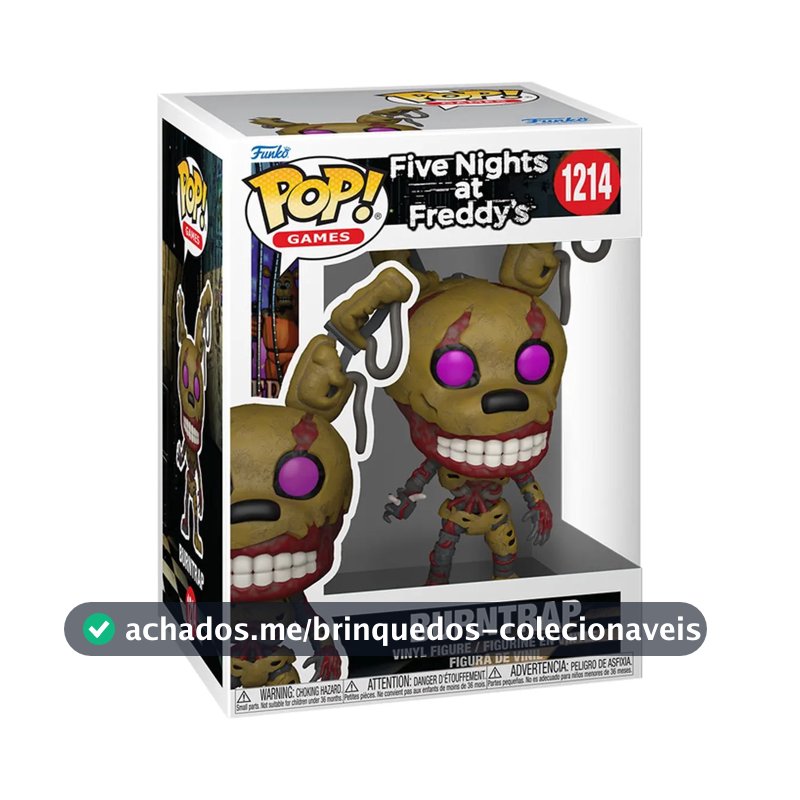 Funko Pop Burntrap #1214 Five Nights At Freddy's