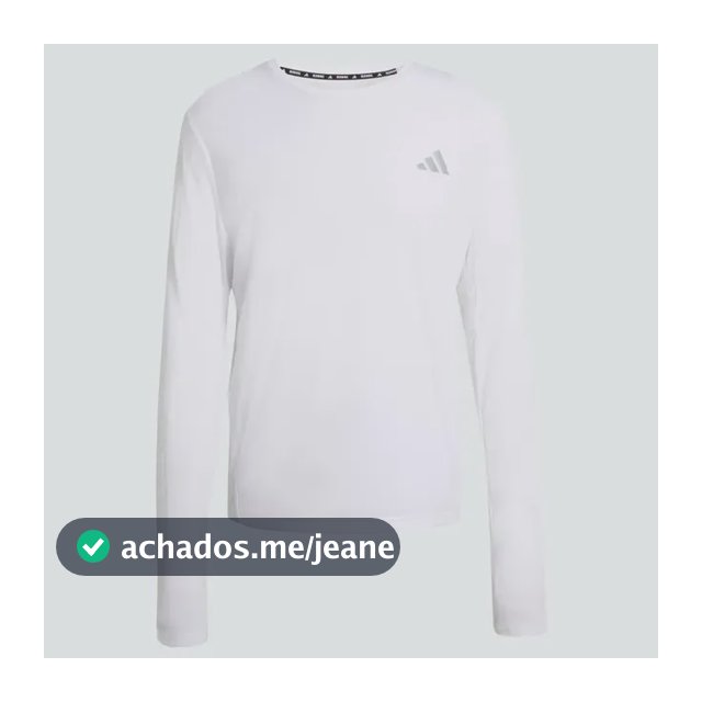 Camiseta adidas Manga Longa Adizero Masculina - Original