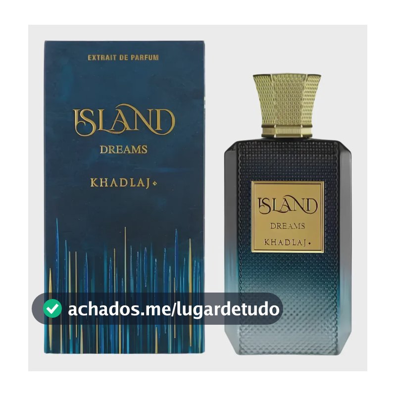 Perfume Árabe Khadlaj Island Dreams100ml Edp