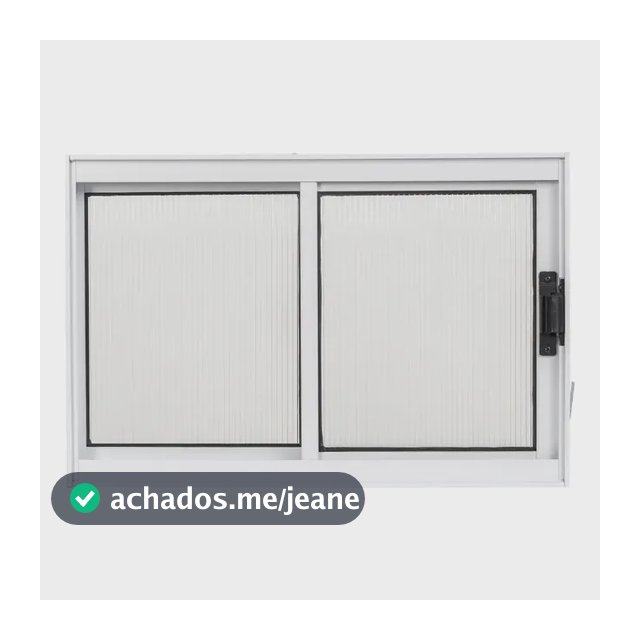 Vitro Janela De Alumínio Com Policarbonato 40x60 Resistente