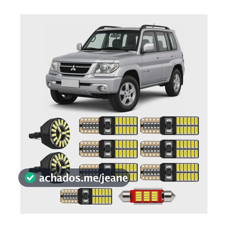 Kit Super Led Canbus Mitsubishi Pajero Tr4 2006/2014 T10