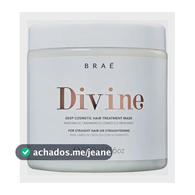 Mascara Mask 500g Braé Divine 500g Profissional