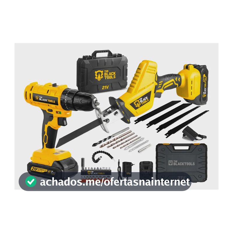 Serra Sabre 21v 3000rpm E Parafusadeira 21v 10mm A Bateria 127/220v