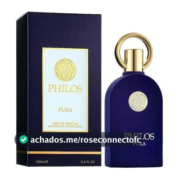 Perfume Árabe Maison Alhambra Philos Pura Eau de Parfum 100ml