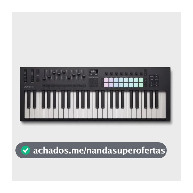 Teclado Midi Novation Mk4 Launchkey 49 Teclas