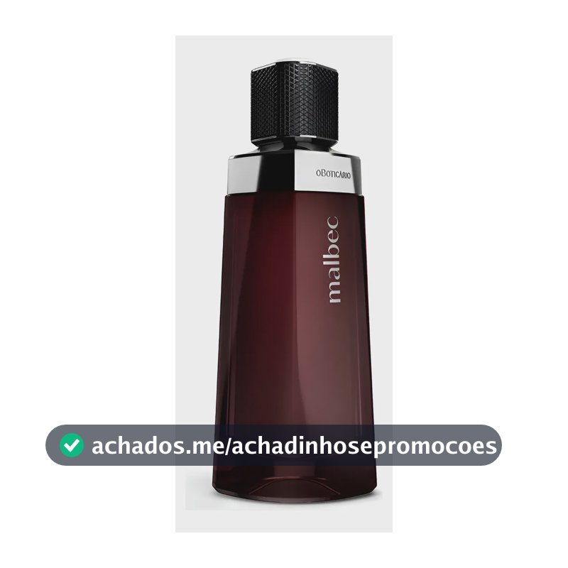 Malbec Tradicional O Boticário Desodorante Colônia Perfume Masculino Original 100ml
