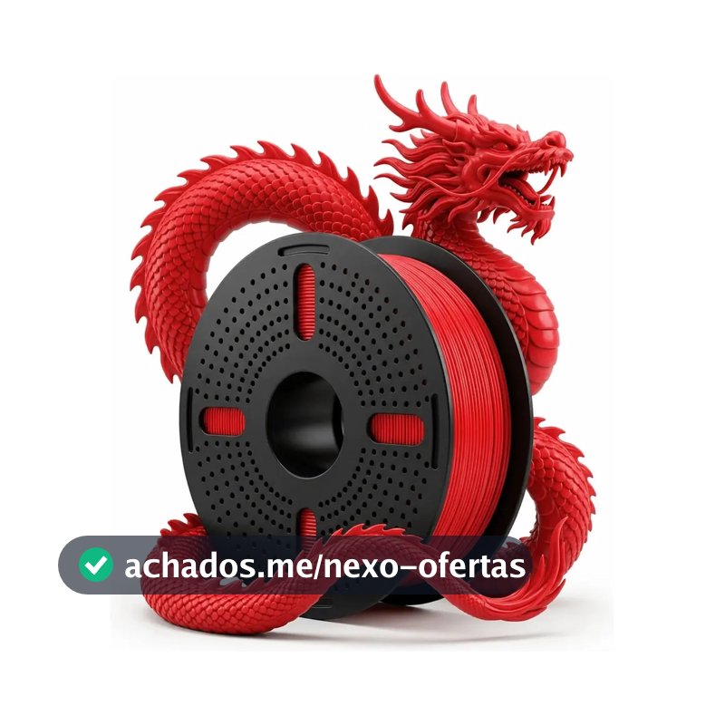 Filamento Impressora 3d Print Pulse Pet G 1.75mm Vermelho
