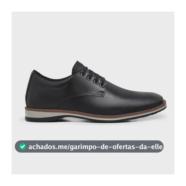 Sapato Masculino Social Confortavel Elegante Oxford Premium