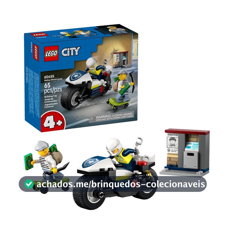 Blocos De Montar Legolego City 60455 65 Peças Em Caixa