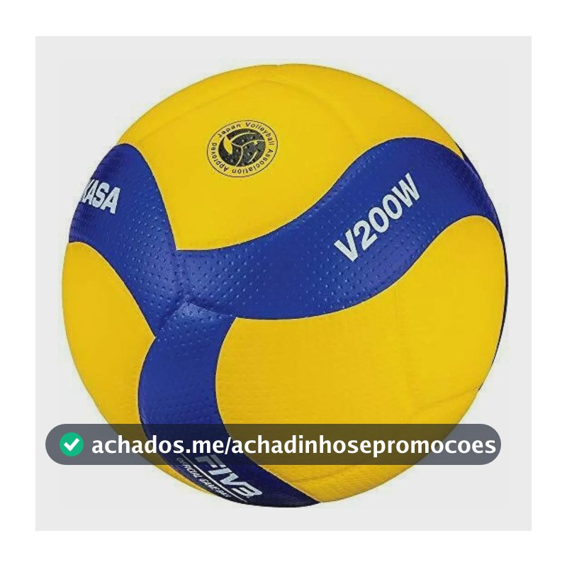 Bola De Vôlei Mikasa V200w Nº 5 Fivb Cor Azul