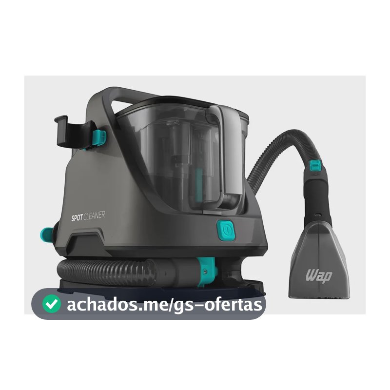 Extratora e Higienizadora Portátil WAP Spot Cleaner W2 1600W - Pulveriza, Esfrega e Extrai