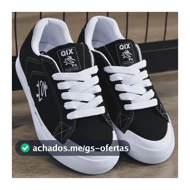 Tênis Qix Skate Chorão Park Original Confortável Unissex