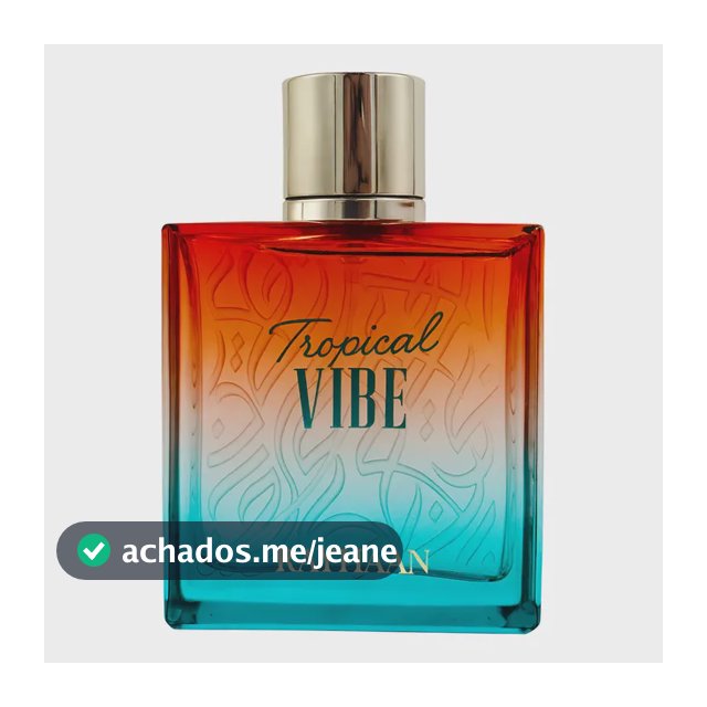Perfume Vibe Tropical Rayhaan Eau de Parfum Unissex 100 mL