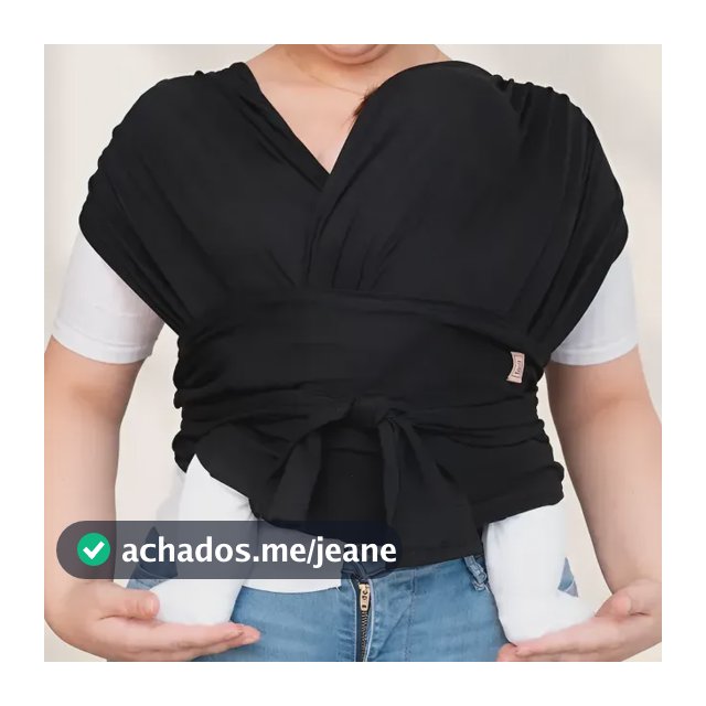 Promoção Do Mês Sling De Bebe Carregador Canguru De Vestir