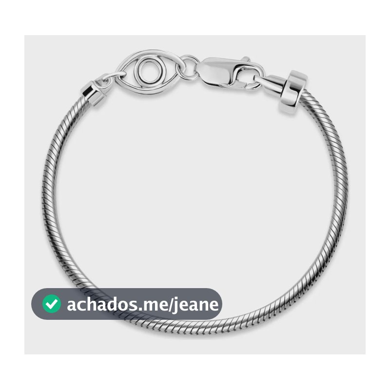 Pulseira Life Olho Em Prata 925