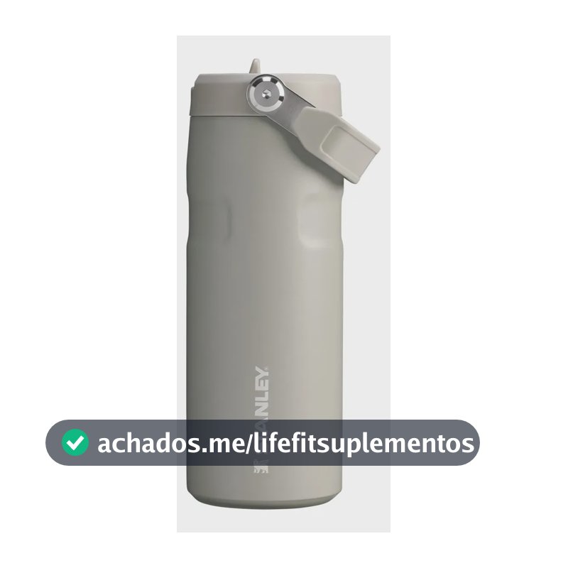 Garrafa Térmica Stanley Aerolight Flip Straw Ash 473ml