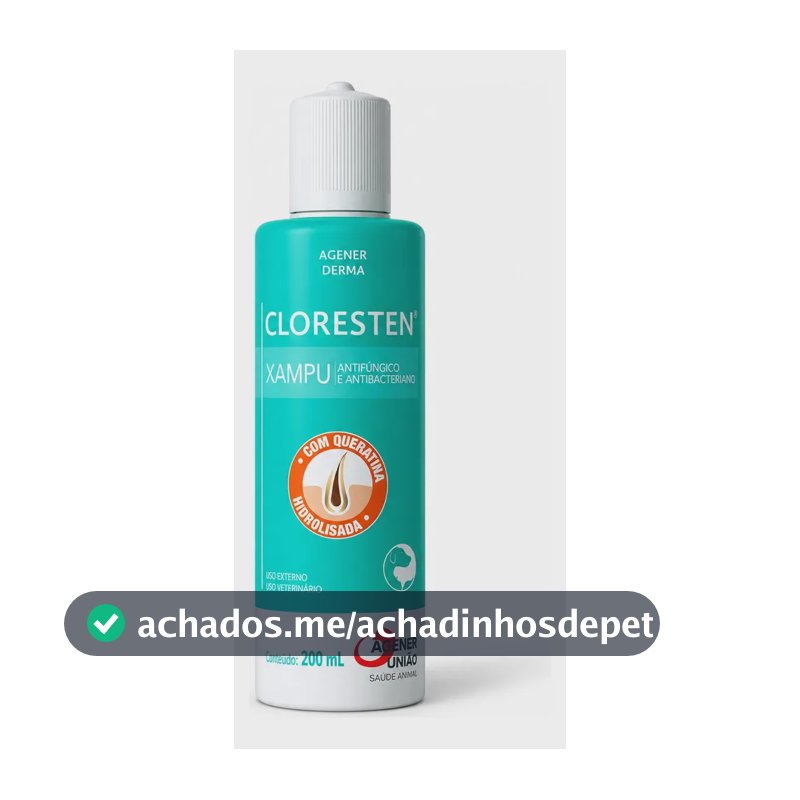 Agener Cloresten 200ml Shampoo