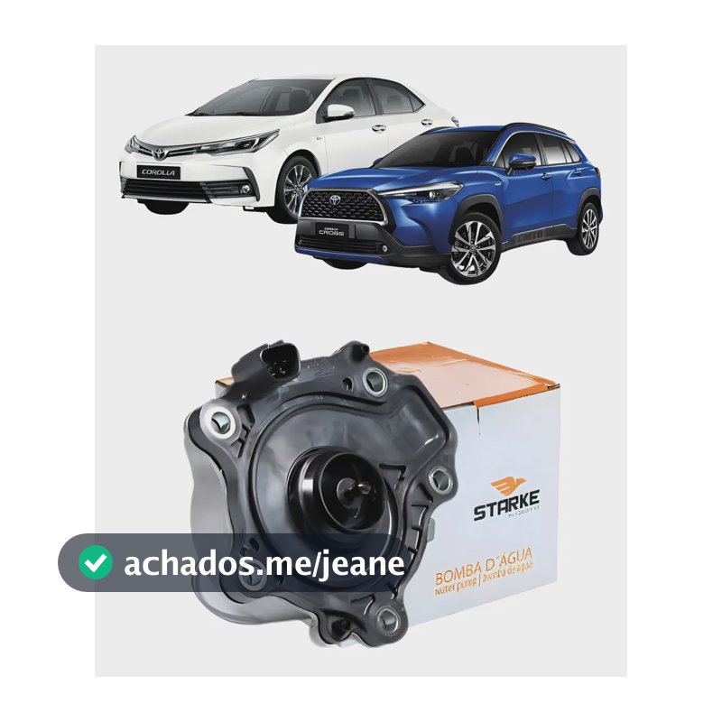 Bomba D'água Toyota Corolla 20/.. Corolla Cross 1.8 16v