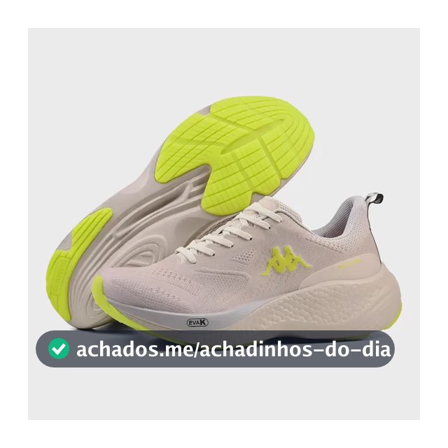Tênis Kappa Pulse Supra Unissex De Corrida Conforto