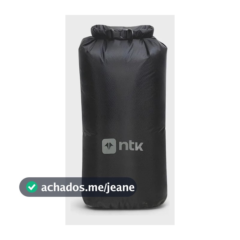 Saco Estanque 10l Dry Nylon 70d Impermeável Resistente Ntk