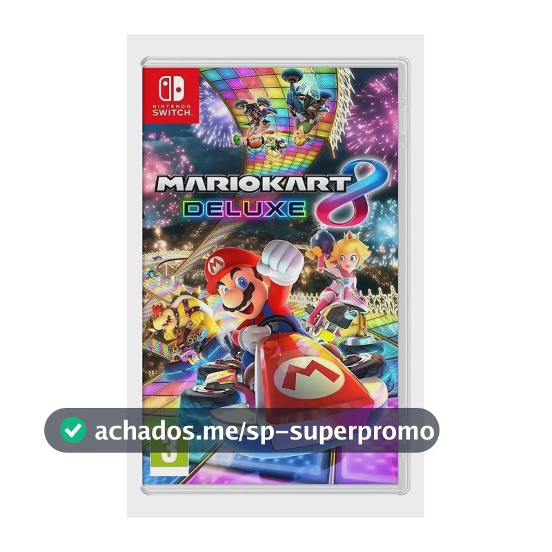 Mario Kart 8 Deluxe Switch Midia Fisica