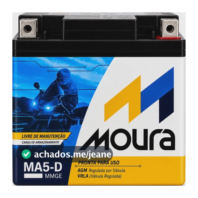 Bateria Moto Titan Fan Biz Bros Fazer 125 150 160 Mix Flex
