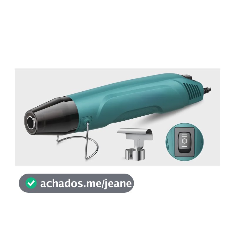 Soprador De Ar Quente Portátil Colorido |110 V|320w|60 Hz| Sortido 127v