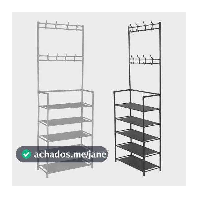 Prateleira Organizadora 5 Níveis Para Calçados E Roupas -...
