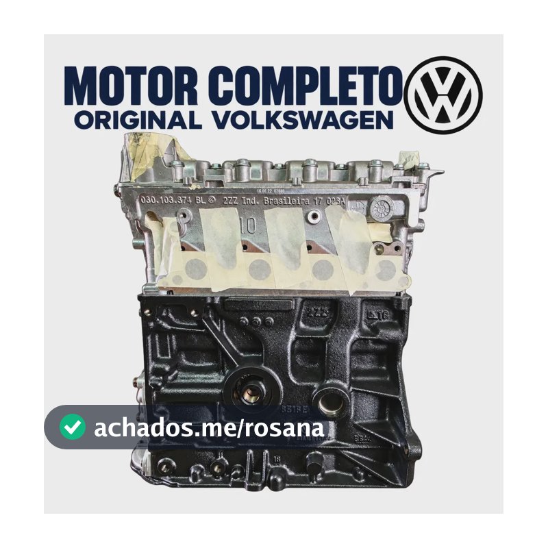 Motor Completo Volkswagen Gol Fox Voyage 1.0 8v G3 G4 G5