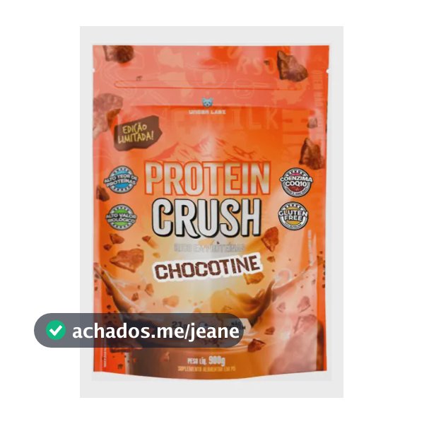 Whey Protein Crush 100% Concentrado  Chocotine Chocottine